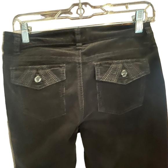 WHBM Size 4 R. Straight Leg Black Corduroy (Jean/Denim Fit) VERSATILE!!! - Picture 4 of 12